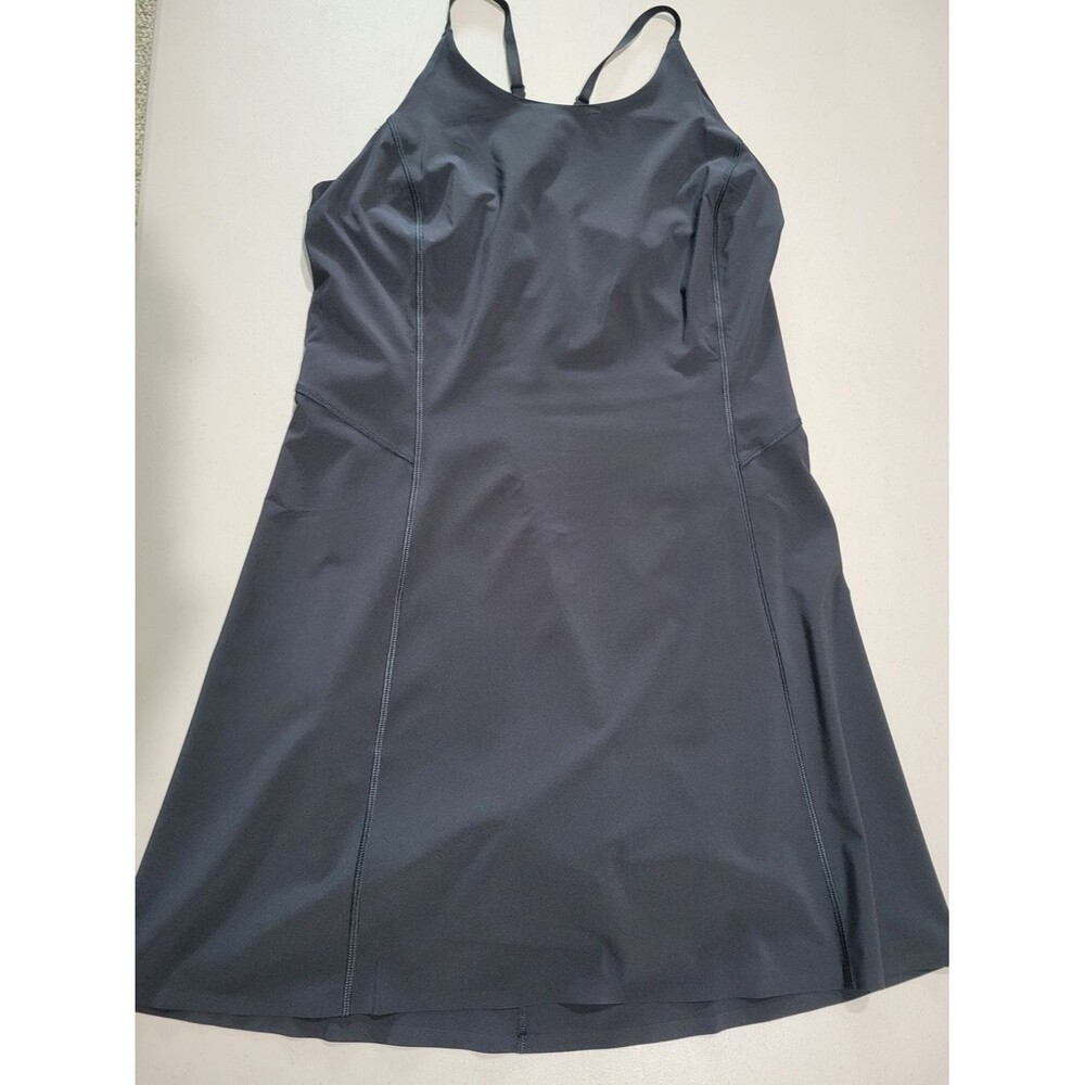 Athleta Women's M Infinity Dress Black Active Dress Sport Tennis golf pickle bal